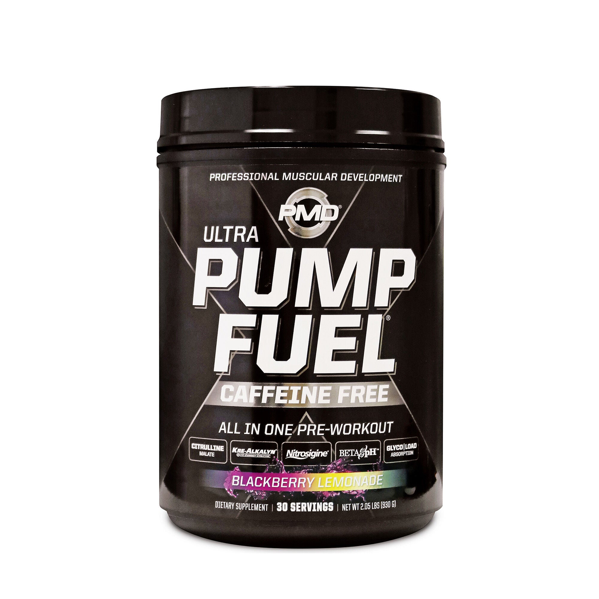Ultra Pump Fuel&reg; Caffeine Free - Blackberry Lemonade (30 Servings)